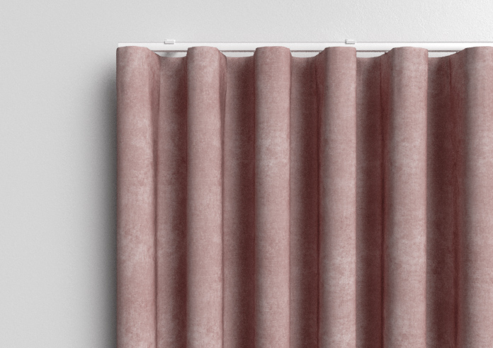 Florence Faux Suede, Petal Pink - Made to Measure Curtains - Image 14